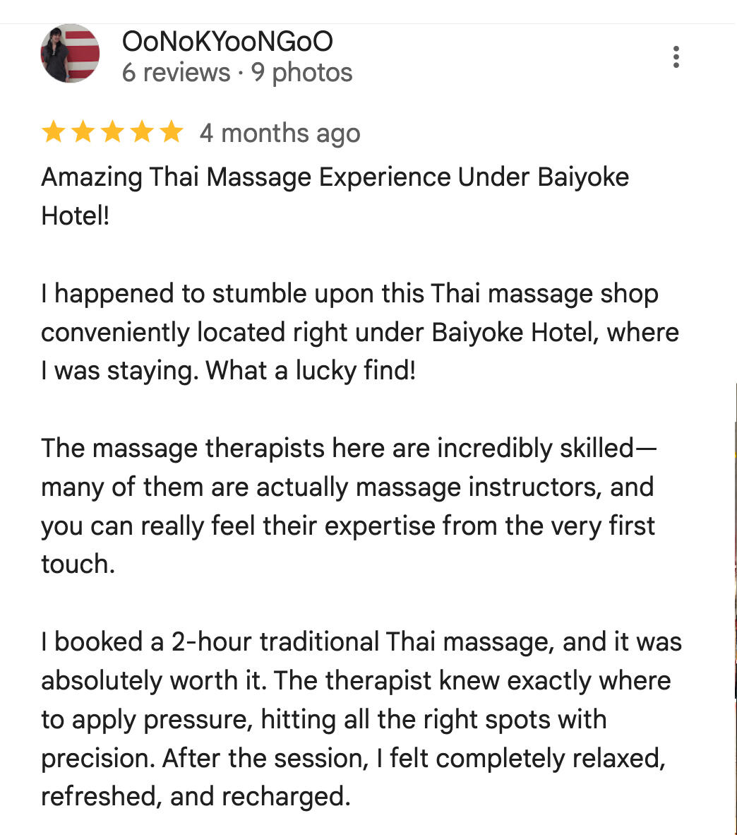 TESTIMONIAL