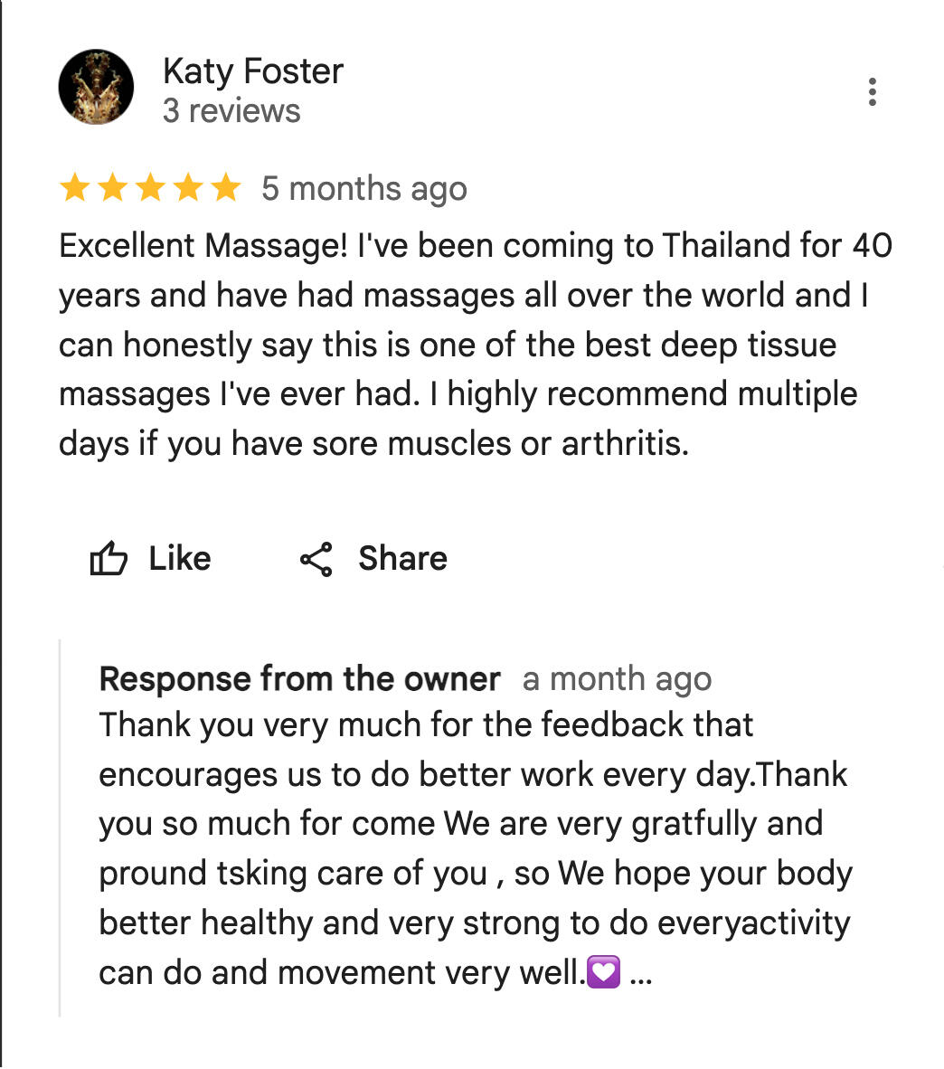 TESTIMONIAL